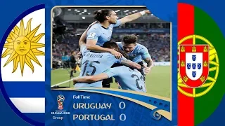 Uruguay vs Portugal 2-1 - All Goals & Extended Highlights - World CUP 30/06/2018 HD - From stands