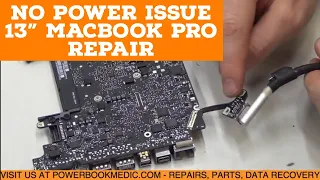 Macbook Pro No Power Repair on a 13" A1278  with Board 820-3115