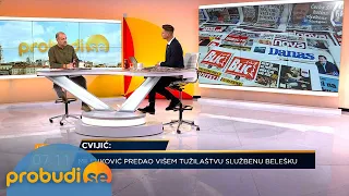 Cvijić: Inspektoru nudili mito, tužilaštvo da ispita slučaj