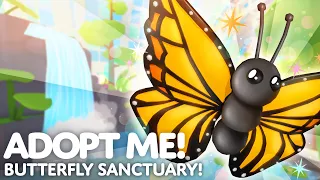 🦋 Butterfly Sanctuary & High Fantasy Furniture Set 👸🏽6 BUTTERFLIES TO ADOPT!🌻Adopt Me! on Roblox
