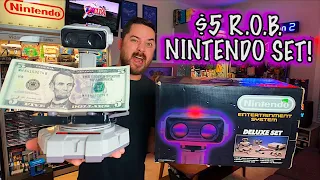 $5 R.O.B. THE ROBOT NINTENDO SCORE! || Retro Hunting (S1:E8)