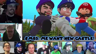 SMG4: THE NEW CASTLE!! [REACTION MASH-UP]#2034