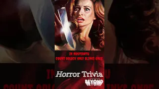 Horror Trivia Nosferatu #movie #trivia #podcast