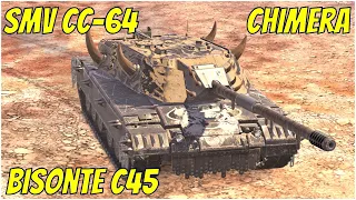 SMV CC-64, Bisonte C45 & Chimera ● WoT Blitz