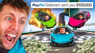 SIDEMEN GTA WAGER RACE: $100,000 EDITION