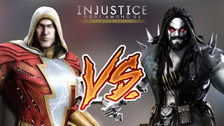 Injustice Gods Among Us - Shazam Vs. Lobo (Hard) Walkthrough | RozZ99