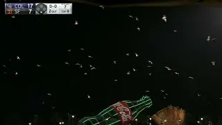 Seagulls invade AT&T Park in the 9th