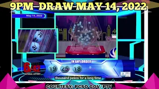 6/42 Lotto Live Draw May 14, 2022 PCSO | LOTTO RESULT WINNING NUMBER