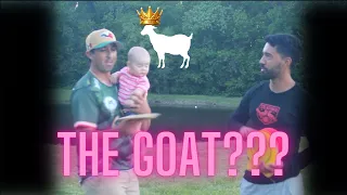 PLAYING WITH THE GOAT?!? (9 HOLE CHALLENGE)