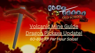 Volcanic Mine Solo Guide - Dragon Pickaxe Update!