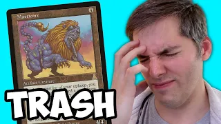 Cards That Used To Be Broken, Now Unplayable | Magic The Gathering