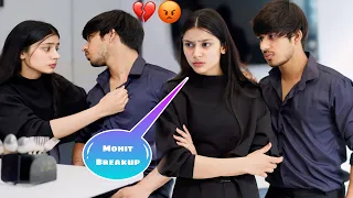 Mohit's girlfriend love bite prank on Ruchi😡😨|| sab khatam ho gya💔||Ruchi Mohit ||