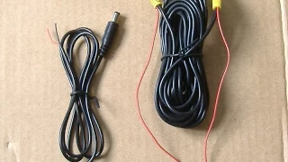 Reverse Backup camera wiring