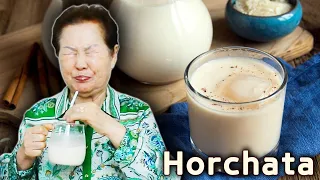 Korean Grandma Tries 'Horchata' For The First Time