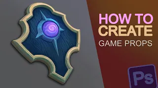 How To Create Game Props!! Game Art Tutorial