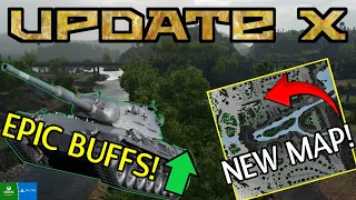 UPDATE X: Epic Buffs & A Returning Map! || World of Tanks: Console
