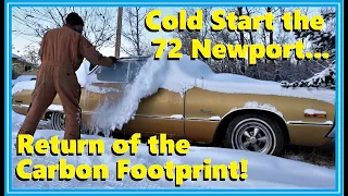 Cold Start and Drive the 1972 Chrysler Newport! The Big Block Beater Returns for 2023!