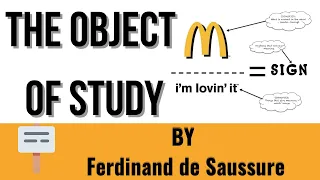 The Object of Study by Ferdinand de Saussure | Critical Theory English literature | In English |