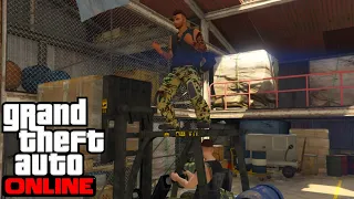 Cayo Perico SECRET METHOD in Hangar with forklift (GTA ONLINE)