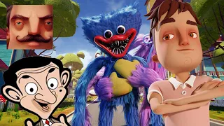 Hello Neighbor - New Secret Neighbor Ben 10 Huggy Wuggy Aaron Mr Ben Gameplay Walkthrough