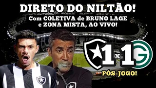 LAGE INACREDITÁVEL! • PÓS-JOGO: Botafogo 1 x 1 Goiás
