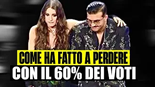 SANREMO 2024: PERCHÉ GEOLIER NON HA VINTO CON IL 60% SE ANGELINA ERA AL 14%?