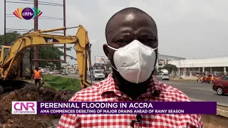 AMA starts desilting major drains in Accra ahead of rainy season to curb floods | Citi Newsroom