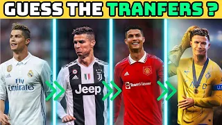 GUESS THE PLAYER BY THEIR TRANSFERS - SEASON 2023/2024 | FOOTBALL QUIZ 2024