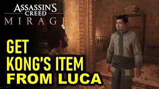 Get Kong's Item From Luca | Assassin's Creed Mirage (AC Mirage)