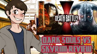 Skyrim VS Dark Souls | DEATH BATTLE Review