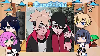 Part 2 Boruto adults react to borusara