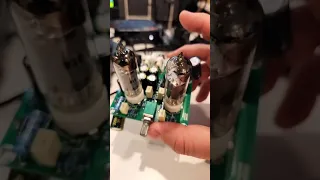 6j1 preamp kit from aliexpress,  this unit is modded with 6k4 tubes and extra filtering caps. Part 1