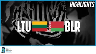 Lithuania vs. Belarus | Highlights | 2019 IIHF Ice Hockey World Championship Division I Group A
