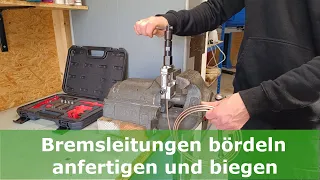 Bremse Teil 3: Bremsleitungen bördeln / anfertigen SAE | Ford Mustang