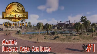 Making Jurassic Park: San Diego | Part 1 | JWE2 | Sandbox Mode