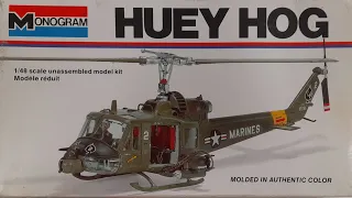 Monogram 1/48 Huey Hog WIP update #1.