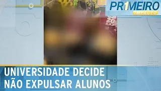 São Camilo decide não expulsar alunos filmados seminus em campeonato | Primeiro Impacto (25/09/23)