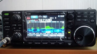 ICOM IC-7300 новичок в шеке