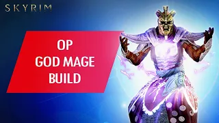 Skyrim Anniversary: How to Make an OP GOD MAGE Build...