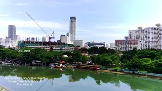 Nearby Sungai Pinang River mouth, George Town, Penang Island, Malaysia