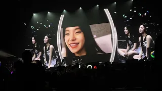 ITZY Fan Project Reaction & Ending Ment - Born To Be World Tour in Madrid (May 4th 2024)