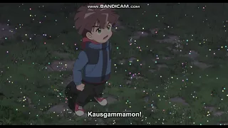 Digimon Ghost Game KausGammamon Vs Crowmon