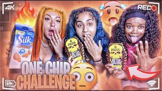 ONE CHIP CHALLENGE!!!🥵Gleefuljhits🧡💖💚