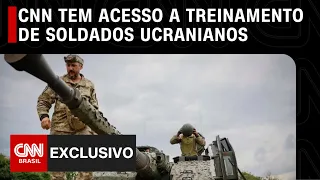 CNN tem acesso a treinamento de soldados ucranianos | WW