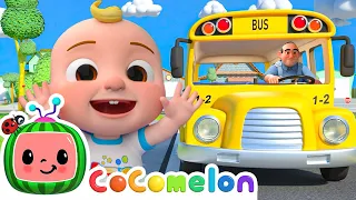 The Wheels on the Bus - School KARAOKE! | BEST OF @CoComelon | Sing Along With Me!