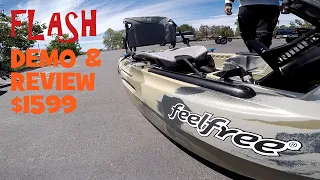 Feelfree Flash Demo, Review and Walkthrough: New Affordable Pedal Kayak