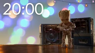 BABY GROOT 20 MINUTE TIMER with MUSIC & ALARM