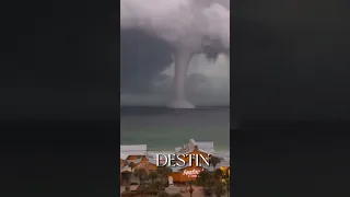 MASSIVE waterspout, Destin Florida #shorts