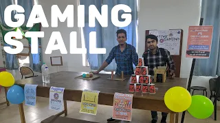 Cool Game Ideas - Our Gaming Stall at my college NIU (Noida International University)