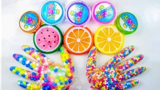 Mixing Random Things Into Store Bought Slime - Satisfying And Relaxing Slime Video